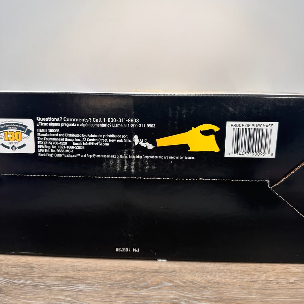 Black Flag 190095 Propane Insect Fogger (NEW VERSION) for Killing and Repelling - Picture 5 of 6